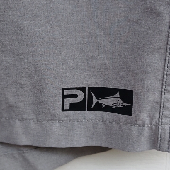 PELAGIC Deep Sea Hybrid Swim Board Shorts Sz 40 - Picture 2 of 8